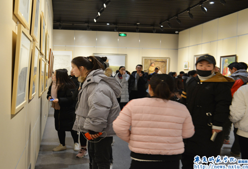 美术学院教师作品展在固原博物馆开展