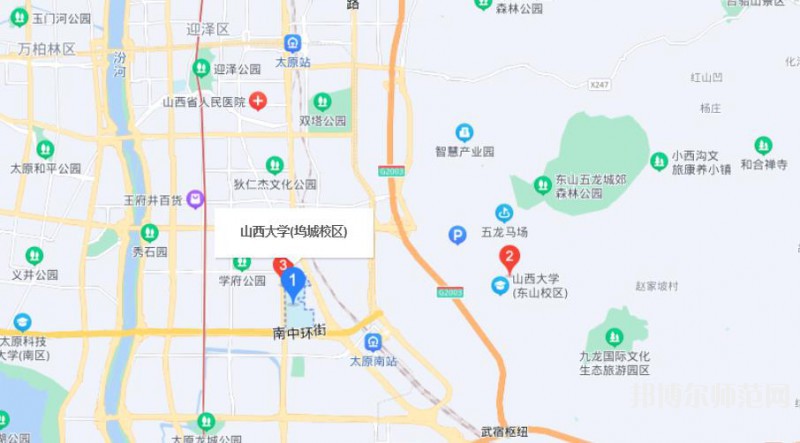 山西大学师范学院2023年地址在哪里 