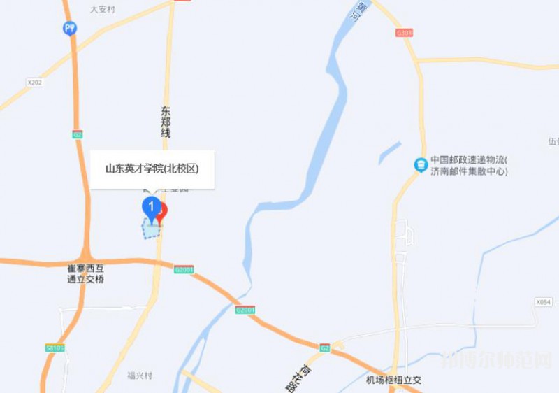 山东英才师范学院北校区2023年地址在哪里 