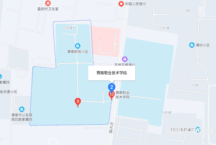 渭南职业技术师范学院朝阳校区2023年地址在哪里