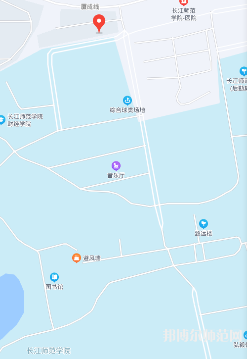 长江师范学院2023年地址在哪里 