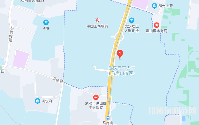 武汉理工师范大学马房山校区2023年地址在哪里
