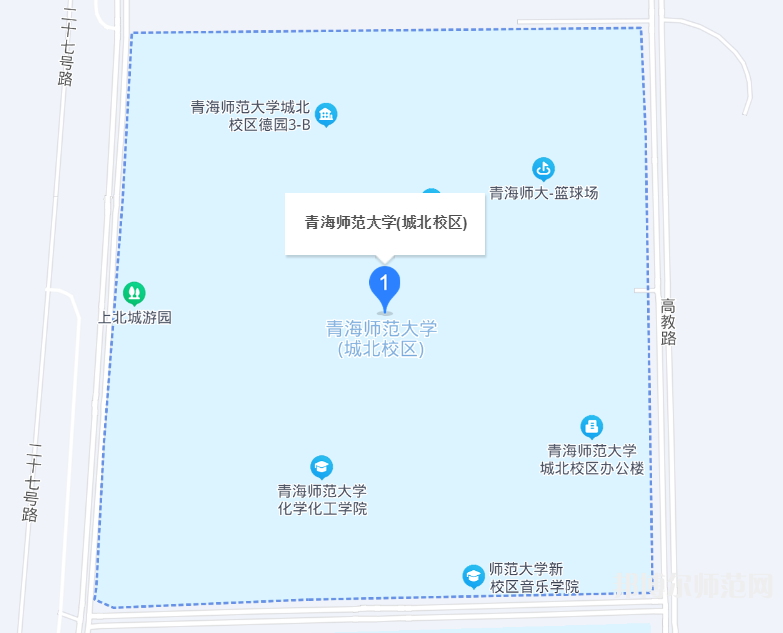 青海师范大学2023年地址在哪里 