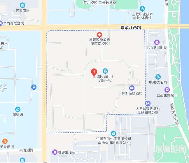 四川工程职业技术师范学院2023年地址在哪里