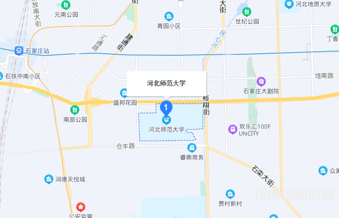 河北师范大学2023年地址在哪里